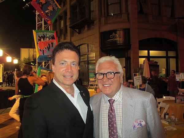 Frank Mottek with TV producer Vin di Bona 2013